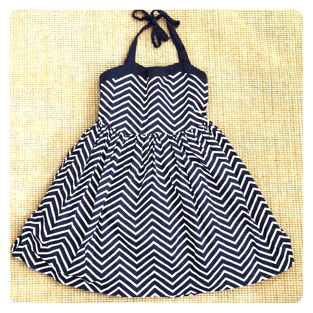 gap kids chevron halter dress